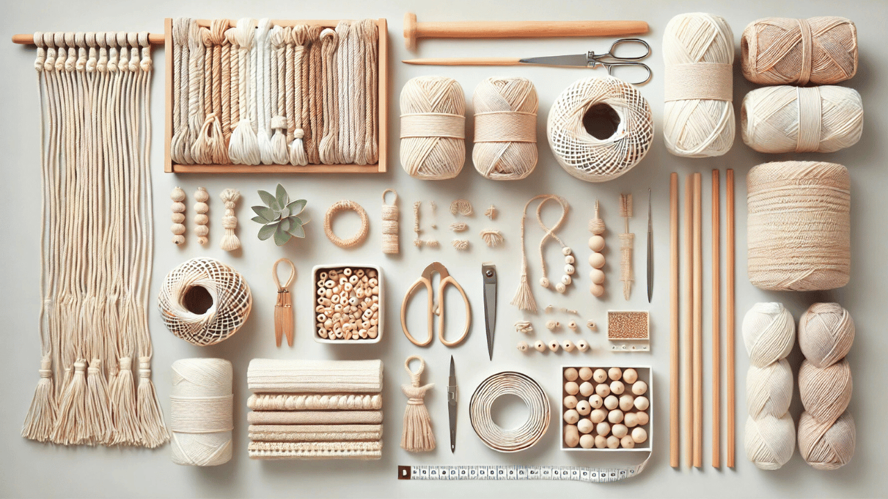 Macrame ESSENTIALS: Everything You Need—Cord, Tools, & Materials