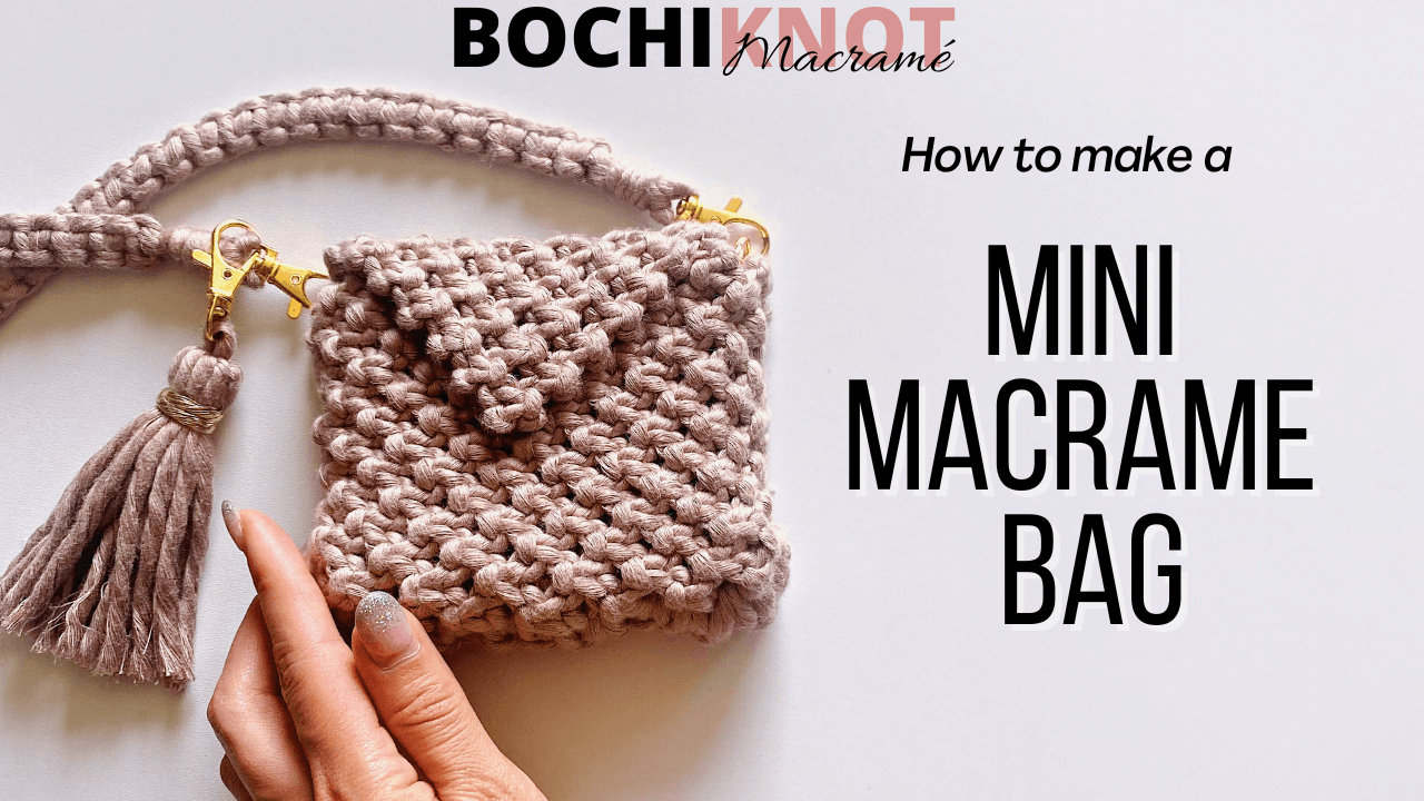 Macrame bags to make hotsell