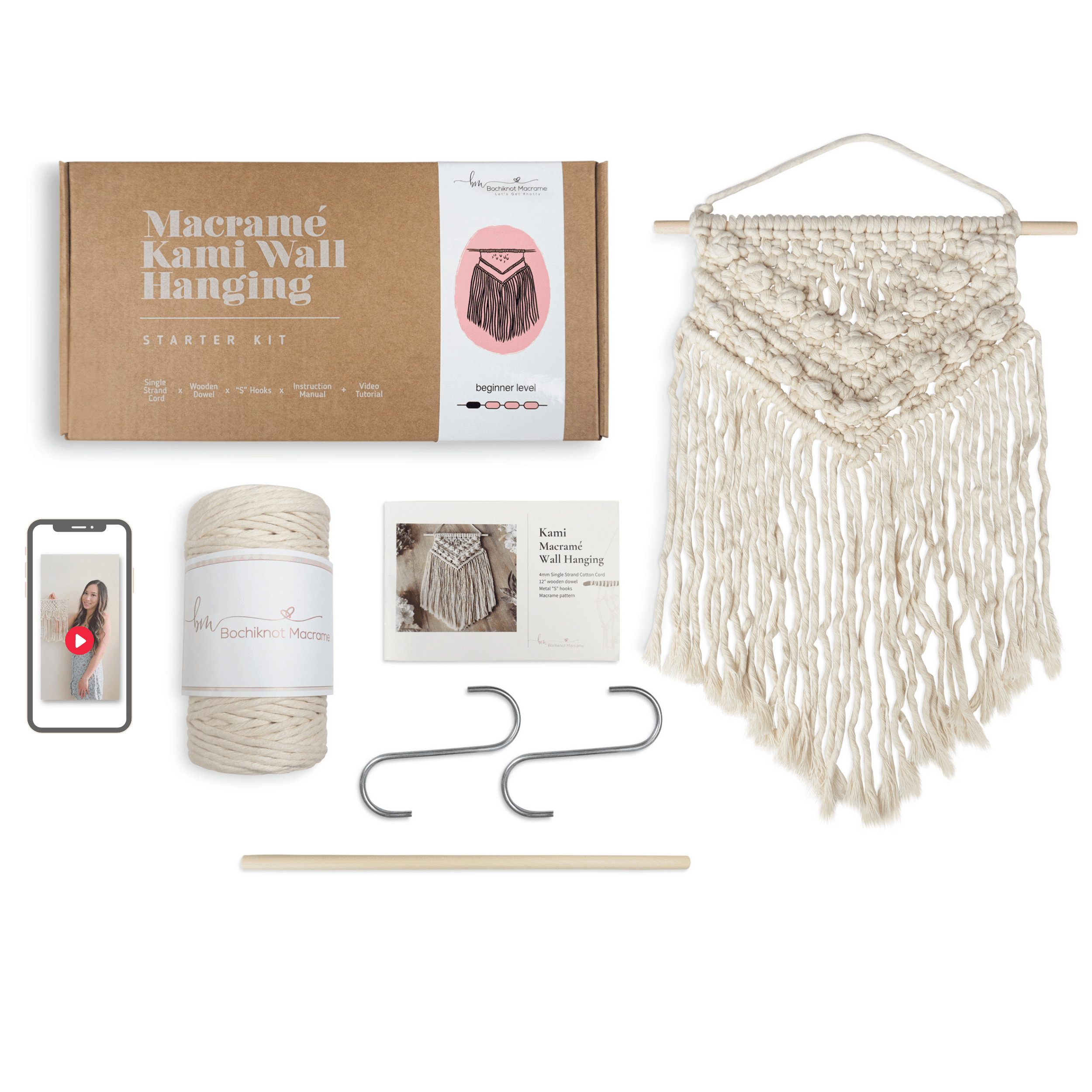 Bochiknot Macrame  Macrame Pattern Kits