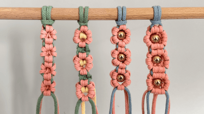 4 Daisy Knot Flower Variations to TRANSFORM Your Macrame