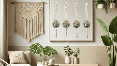 6 Simple Knots, One GORGEOUS Plant Hanger