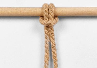 The Lark's Head knot