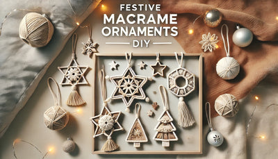 6 ORIGINAL Festive Macrame Projects to Make Your Holidays ONE-OF-A-KIND
