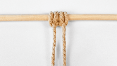 The Reverse Lark's Head Plus Half Hitch Knot (RLHPHH)