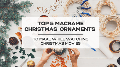 5 Christmas Macrame Ornaments To DIY This Holiday Season