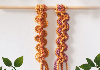 2 MESMERIZING Wave Braid Knot Patterns For Your Macrame