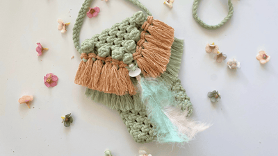 Why Buy When You Can DIY? Make This GORGEOUS Boho-Chic Macrame Phone Bag