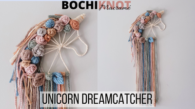 Creating Magic: How to Make a Macrame Unicorn Dreamcatcher