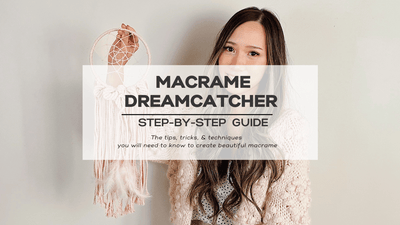 DIY Macrame Dreamcatcher Wall Hanging | Step-By-Step Macrame Dream Catcher Guide