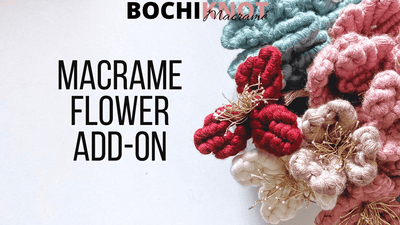 Make Your Macrame Stand Out With These Mini Flower Add-Ons