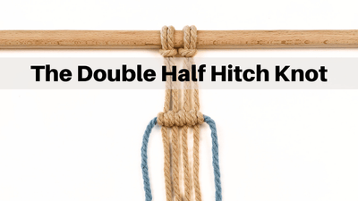 The Double Half-Hitch knot (Clove Hitch knot)