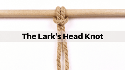 The Lark's Head knot