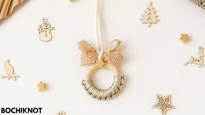 DIY Macrame Christmas Wreath: Easy Beginner-Friendly Holiday Ornament