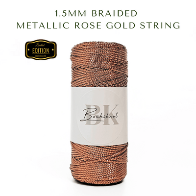 1.5 Braided Metallic String