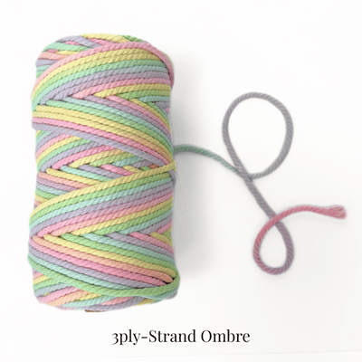 Limited Edition: Ombre Rainbow Cord (100 yds)