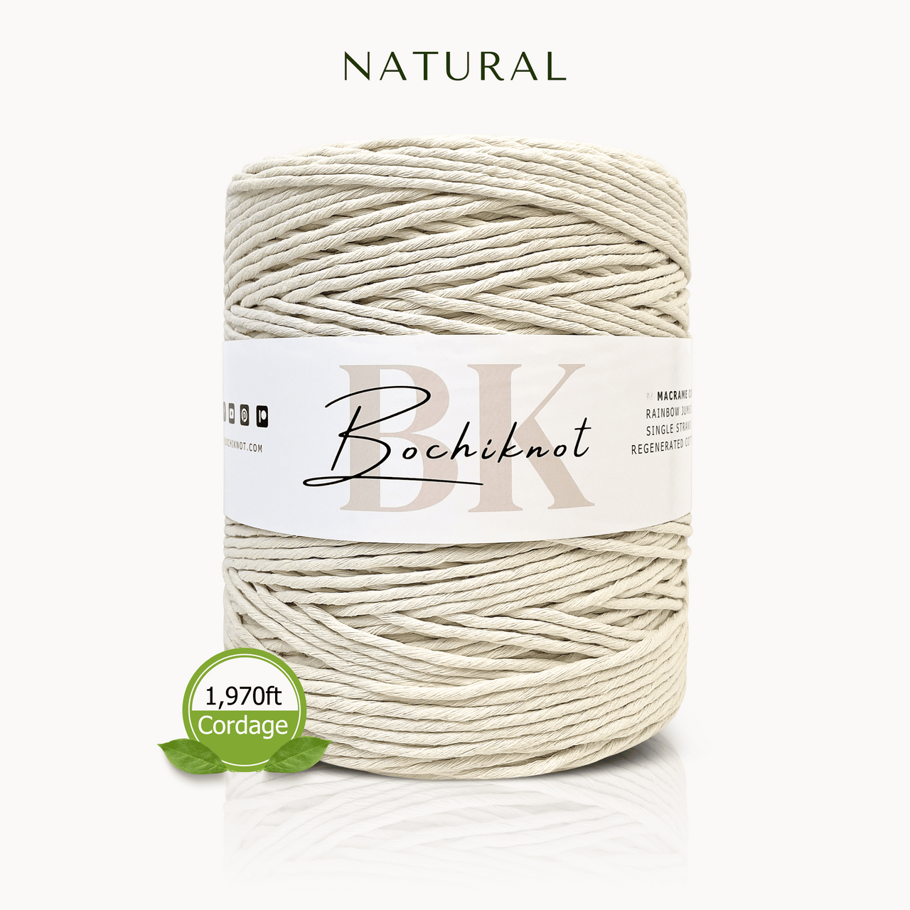 Single-Strand Macrame Cord (Jumbo Roll)