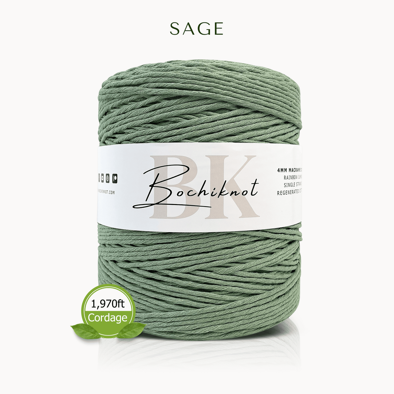 Single-Strand Macrame Cord (Jumbo Roll)