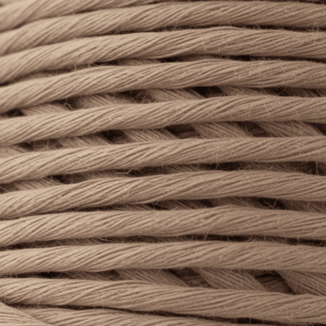 Clearance 3mm Soft-Spun Macrame Cord (300m, Buttercream)