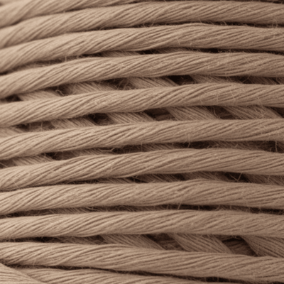 Clearance 3mm Soft-Spun Macrame Cord (300m, Buttercream)