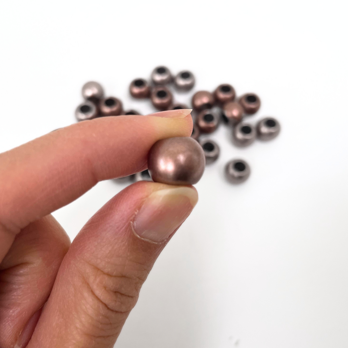 Limited Edition Metallic Large Hole Beads(40 pcs/pack)