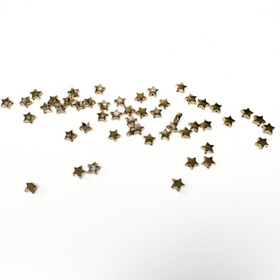 Metallic Star Beads