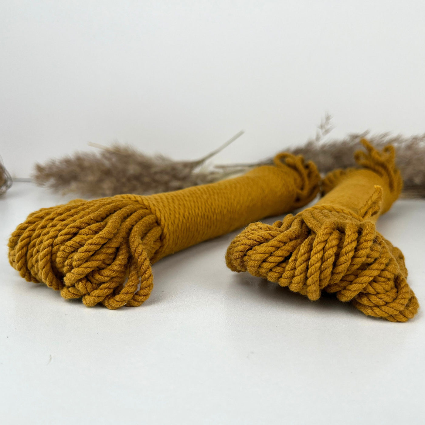 Sample Sale 4mm 2ply Egyptian Giza Cotton Cord (Caramel) - Pack of 2