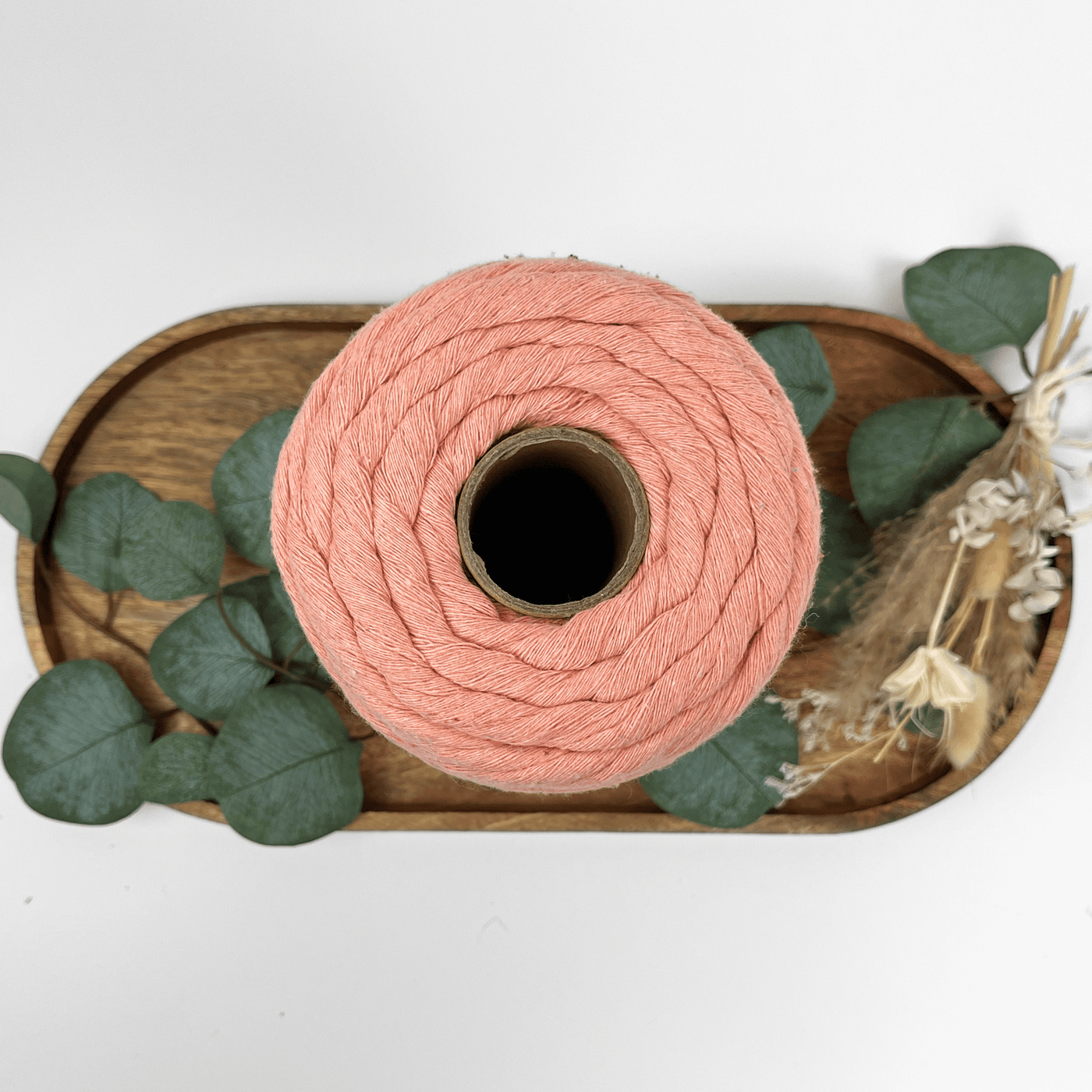 Clearance 5mm Macrame Cord (Blush, 160yds)