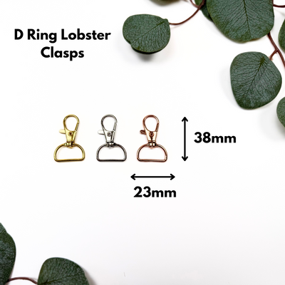 Swivel Lobster Clasps (10 pack)