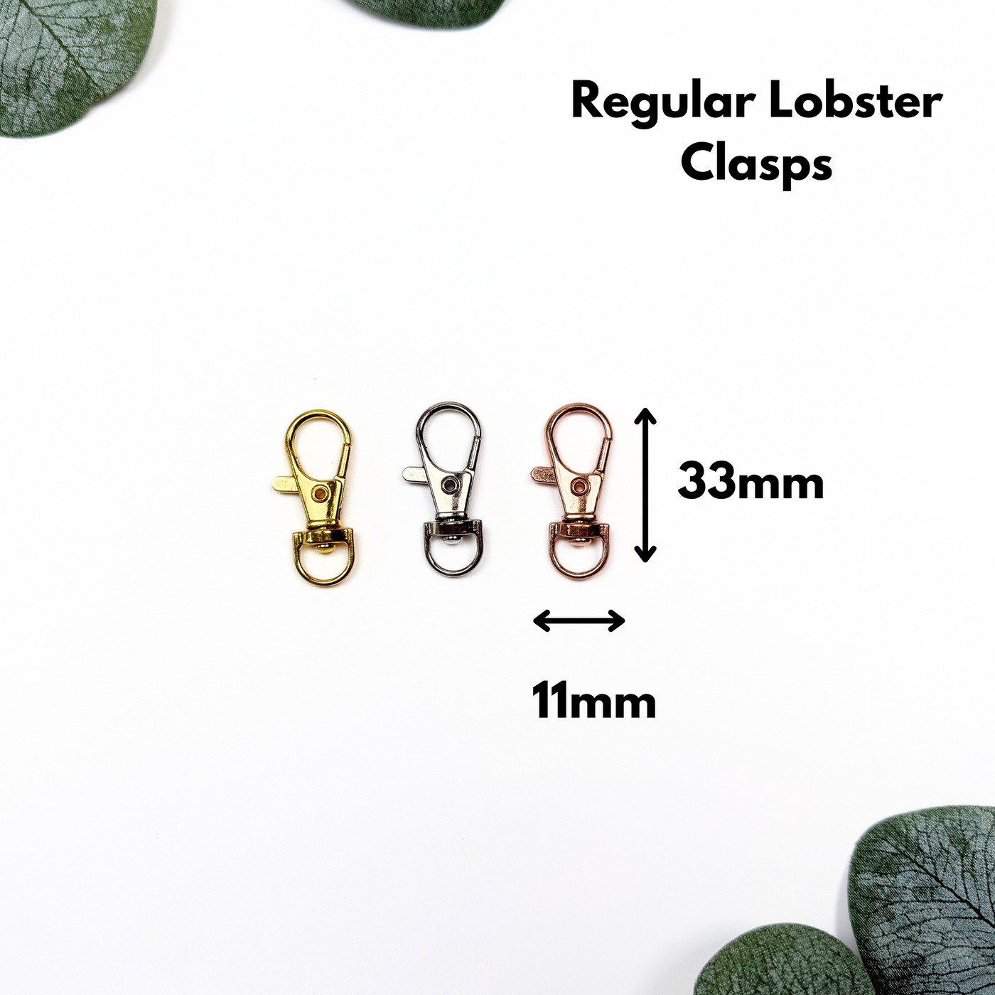 Swivel Lobster Clasps (10 pack)