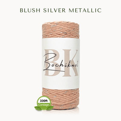 Single Strand Twist Recycled Cotton Cord PETITE (100m)
