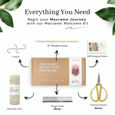 The Macrame Journey: Welcome Macrame Box