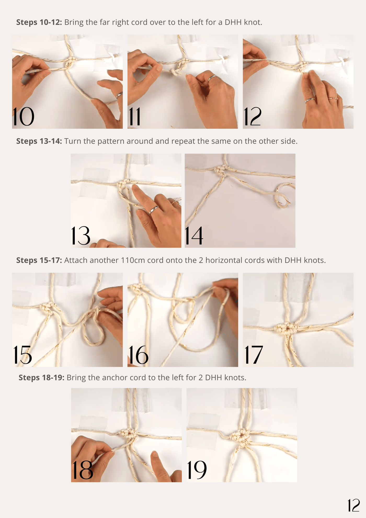 Macrame Christmas Star Ornament EBOOK