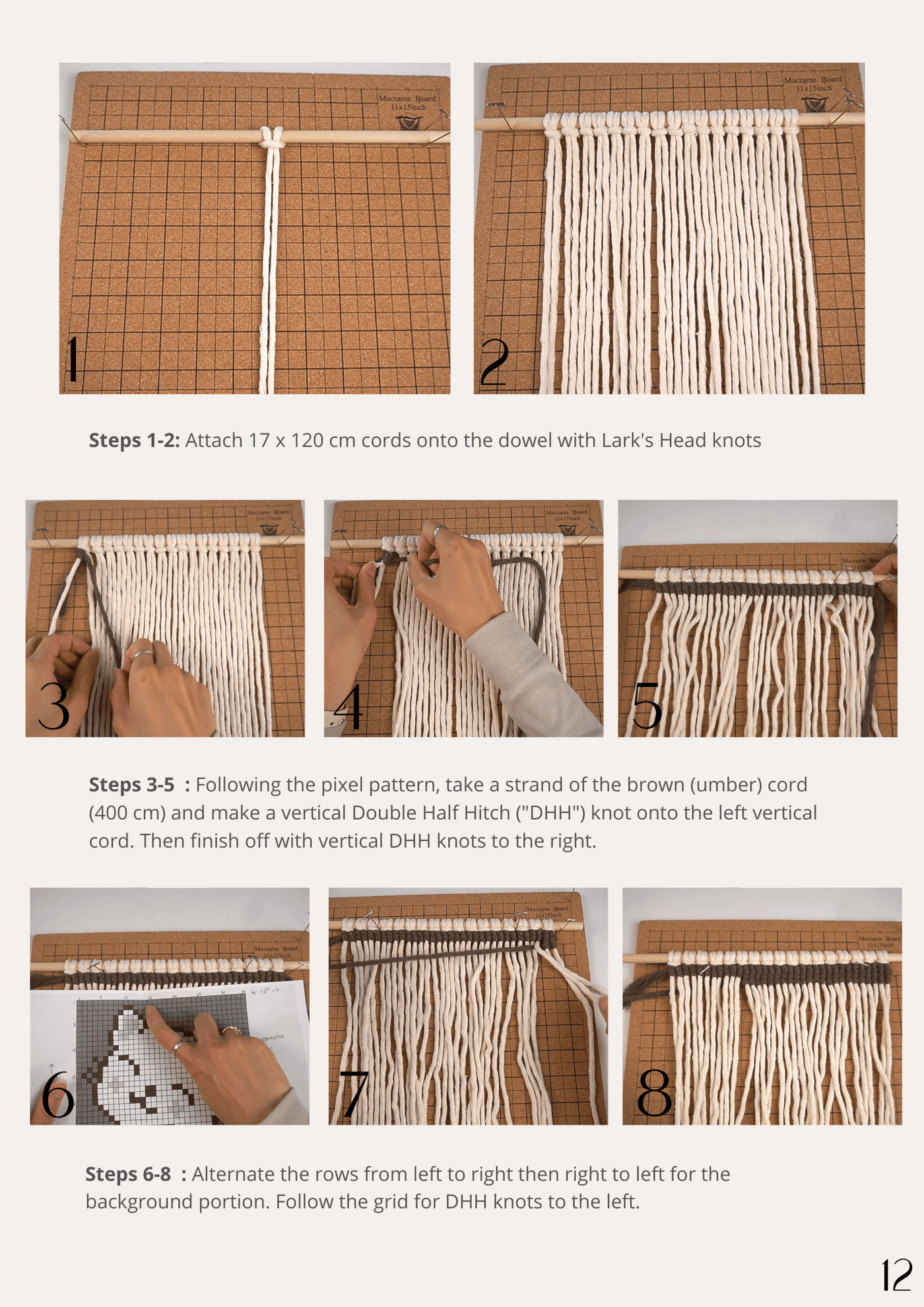 Macrame Pixel for Beginners EBOOK