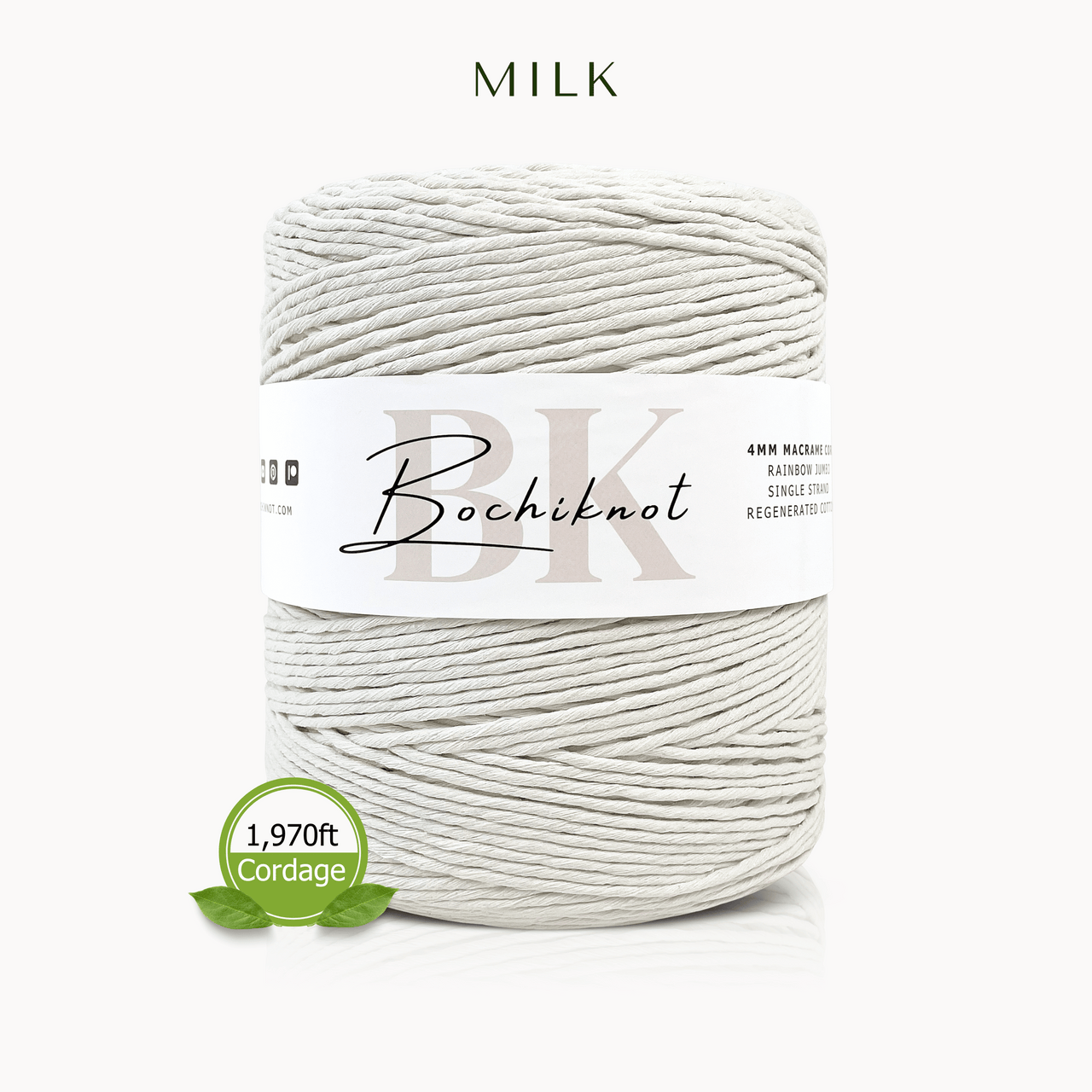 Single-Strand Macrame Cord (Jumbo Roll)