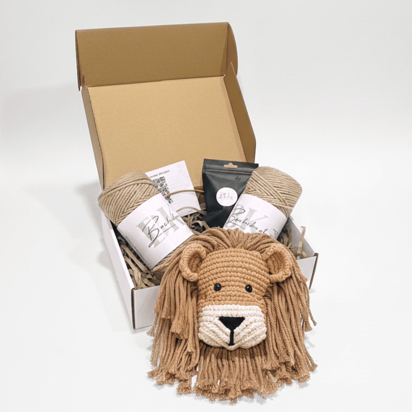 Macrame Lion Kit
