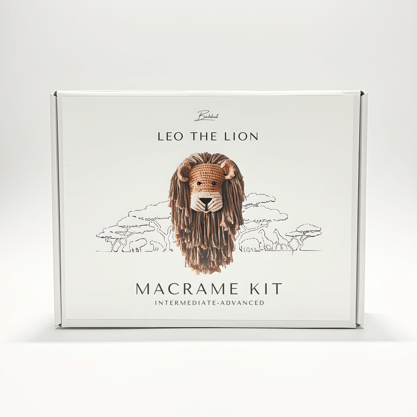 Macrame Lion Kit