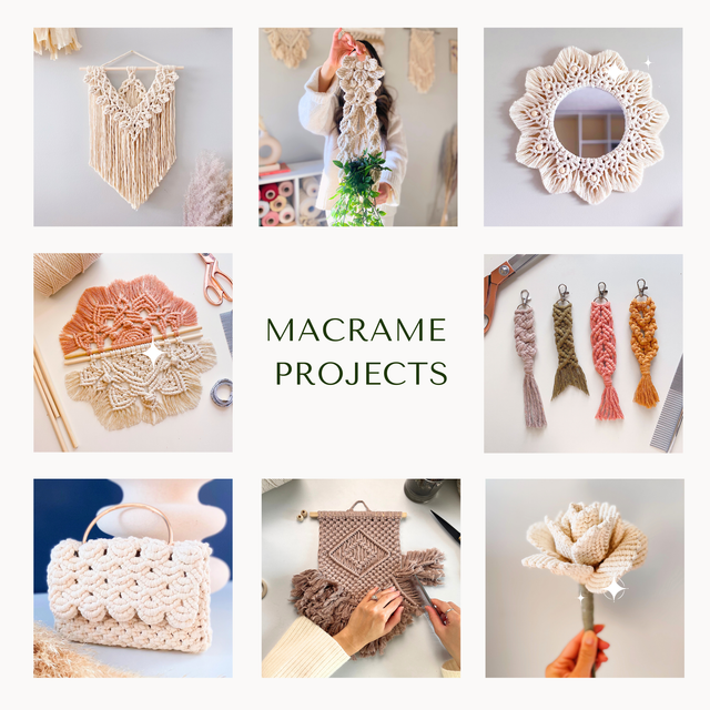 Clearance 6mm Macrame Cord (Natural, 100m)
