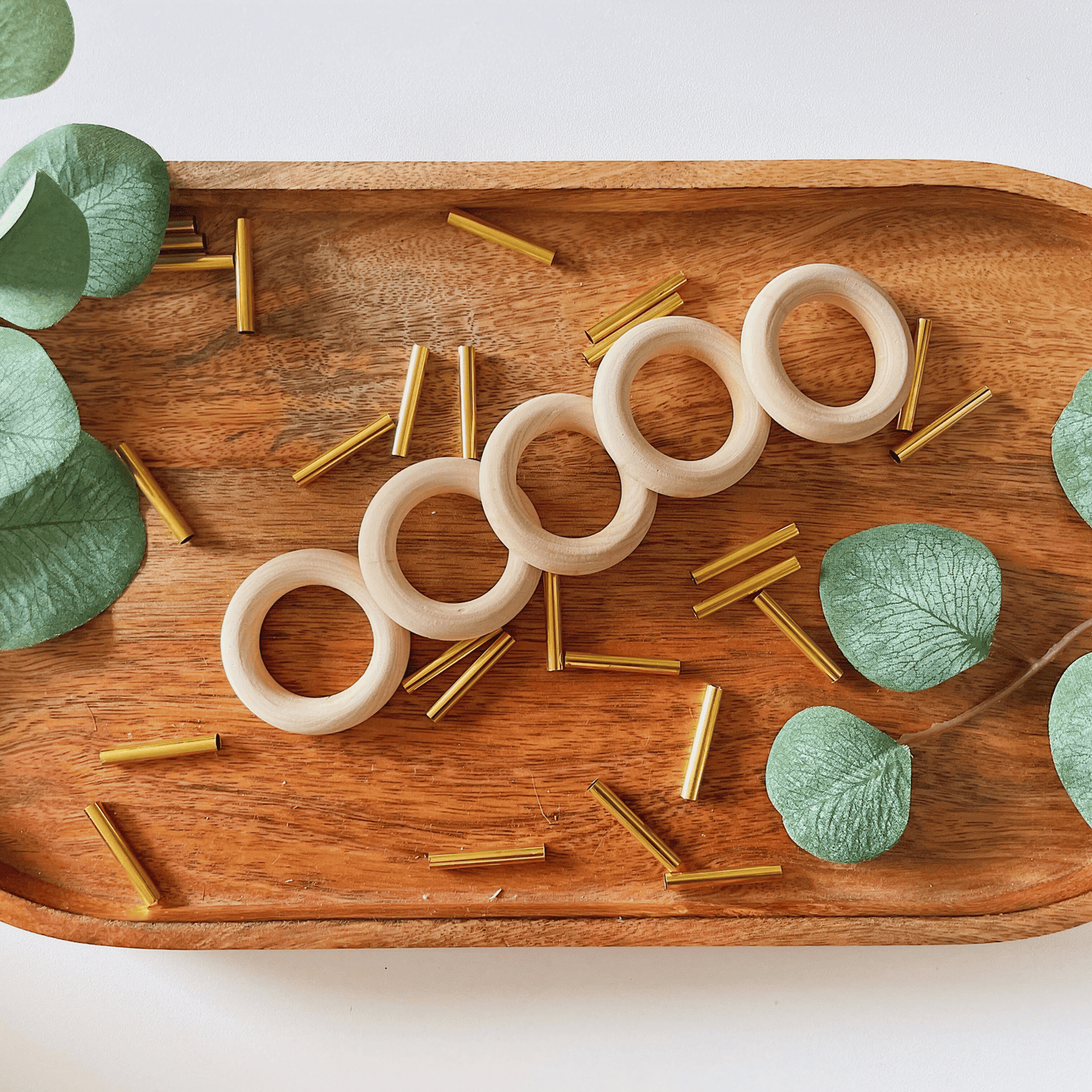 Wooden Rings 2" (10pack)