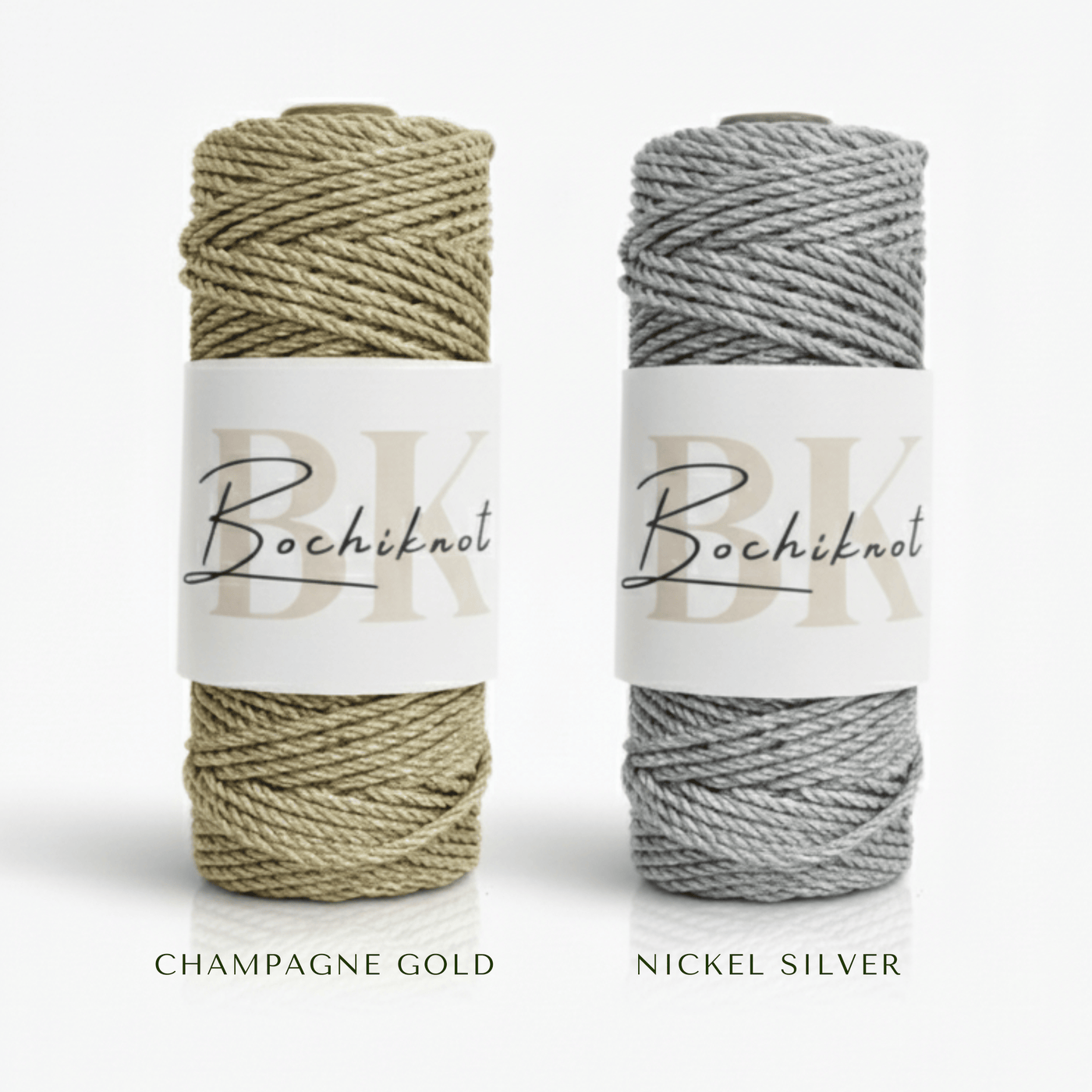 3mm 3Ply Metallic Macrame Cord (100m)