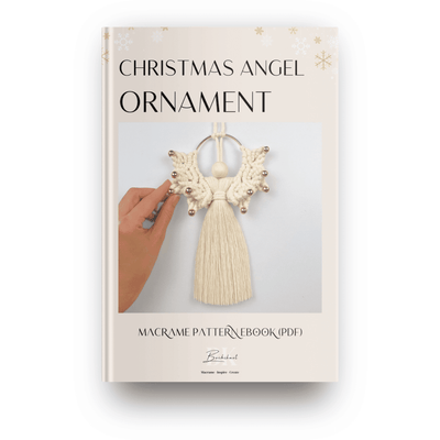 Macrame Christmas Angel Ornament EBOOK