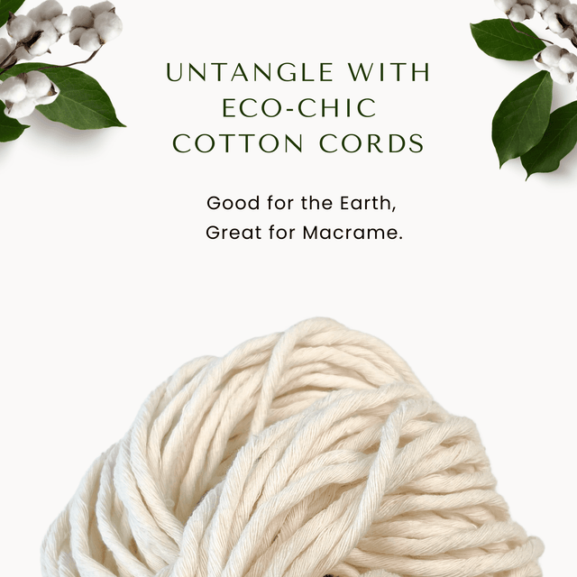 Single-Strand Macrame Cord (Mini, 50m)