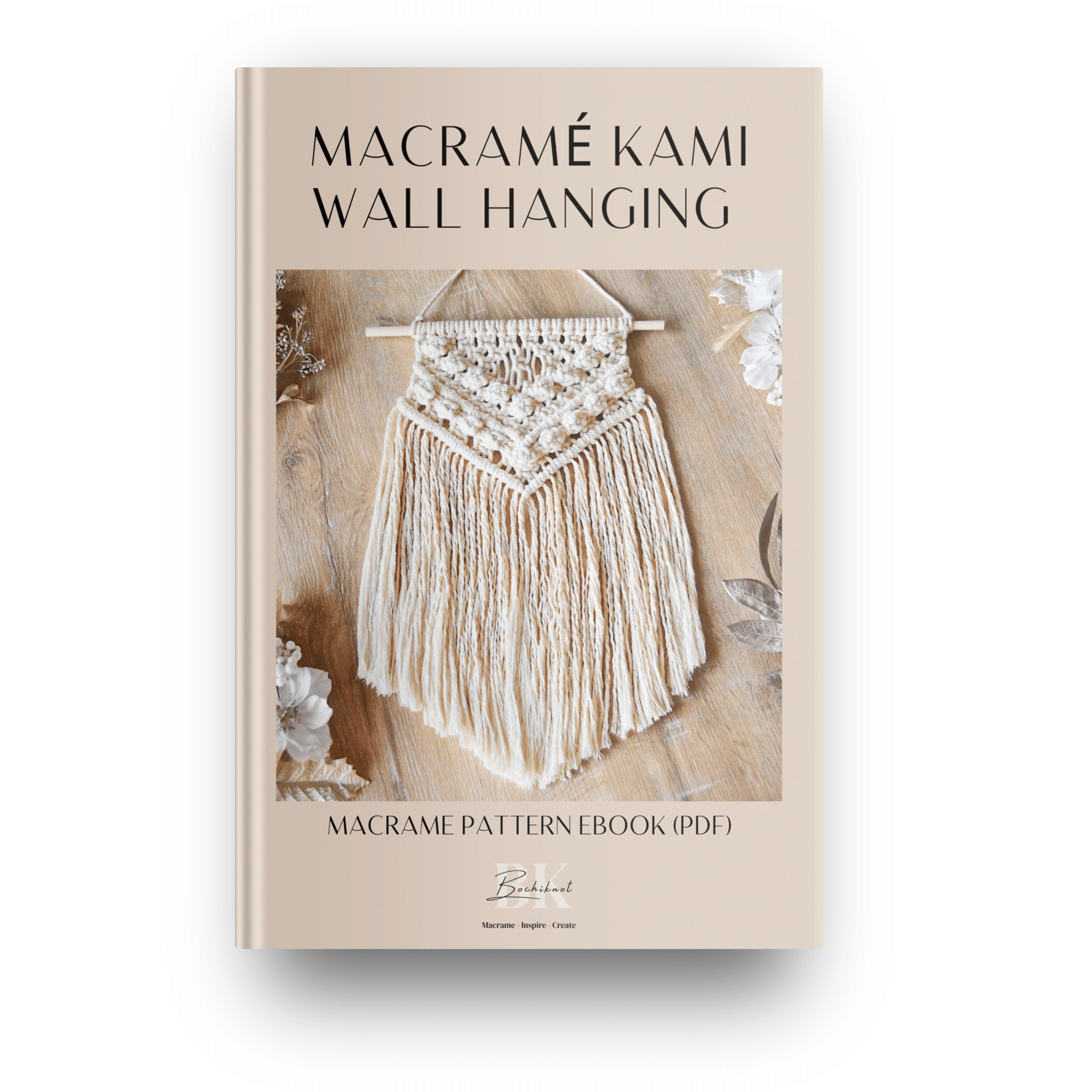 Kami Samira Pattern BOCHIKNOT | Macrame for Beginners Kami Wall Hanging | PDF Pattern ...