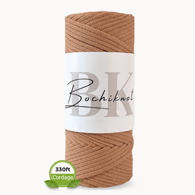 Braided Recycled Cotton Cord PETITE (100m)