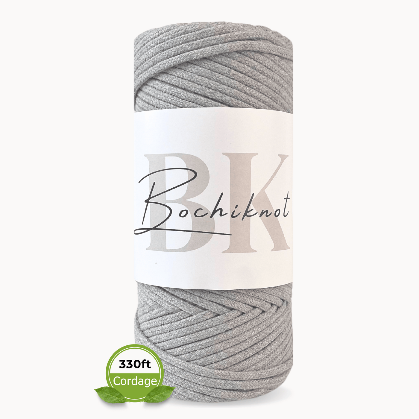 Braided Recycled Cotton Cord PETITE (100m)