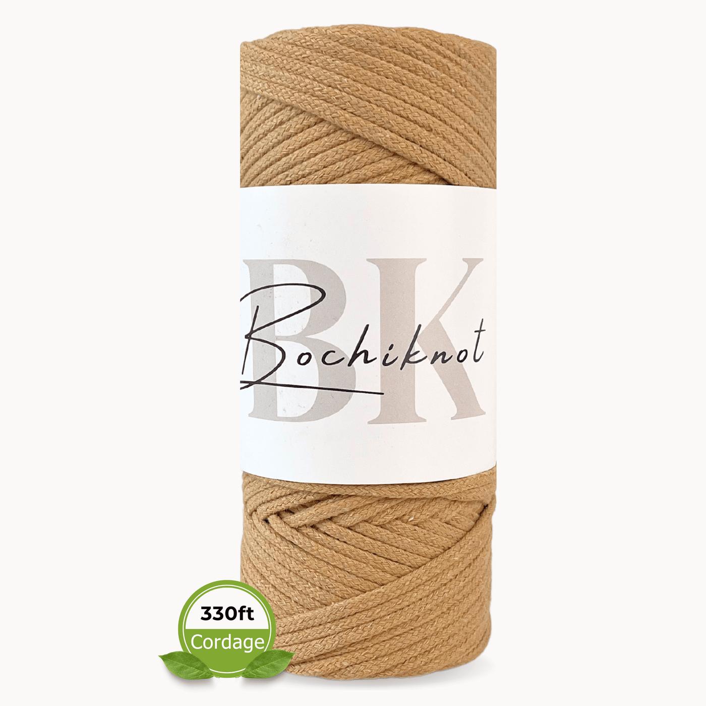 Braided Recycled Cotton Cord PETITE (100m)