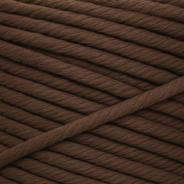 Clearance 3mm Single-Stand Macrame Cord (300m, Coffee)