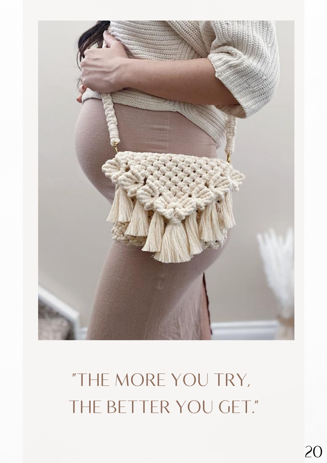 BOCHIKNOT Macrame Crossbody Bag PDF Pattern Video Tutorial Bochiknot