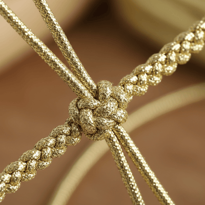 3mm Braided Metallic Macrame Cord (100m)