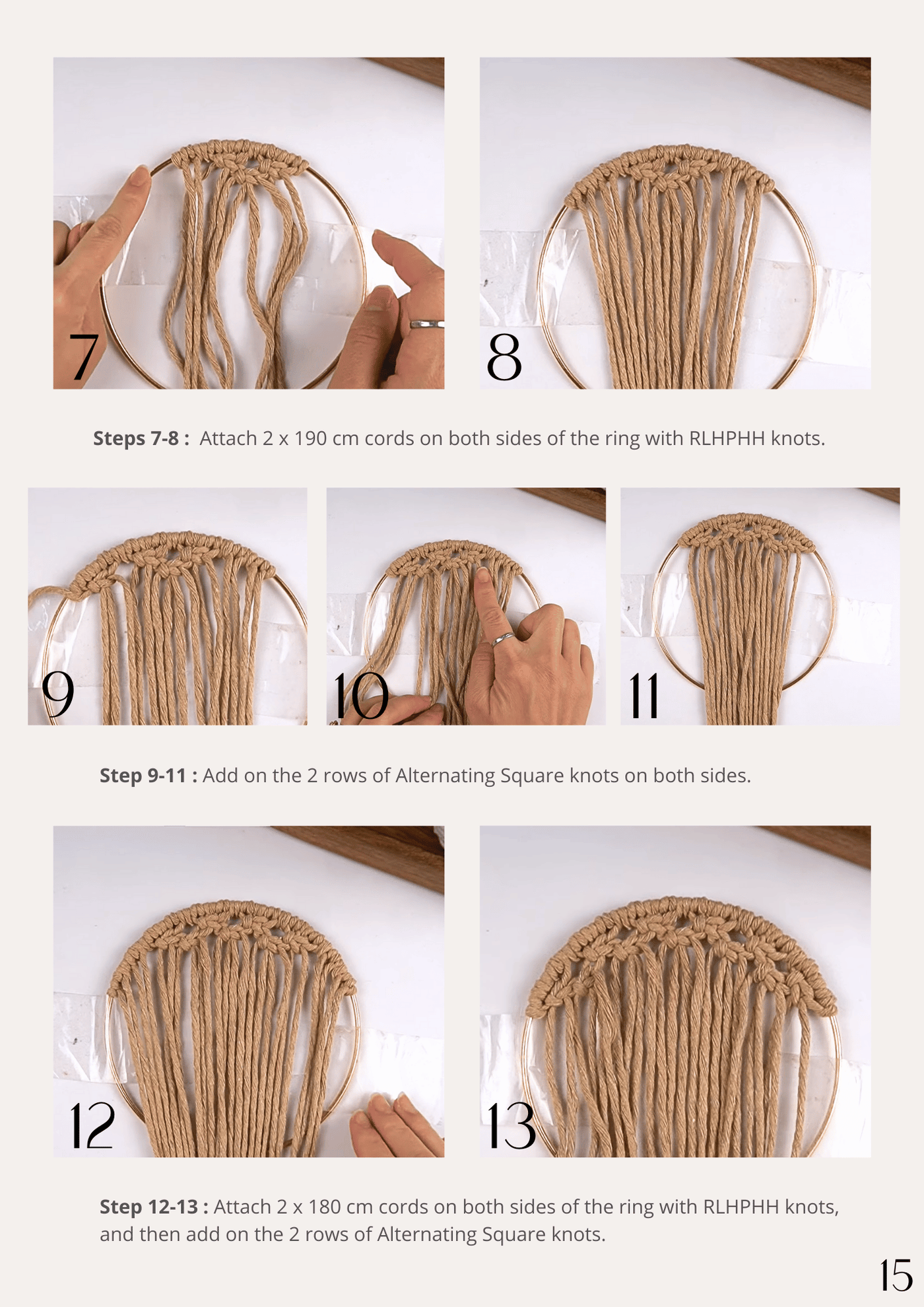Macrame Highland Cow Pattern Ebook