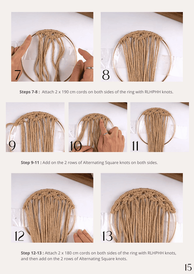 Macrame Highland Cow Pattern Ebook